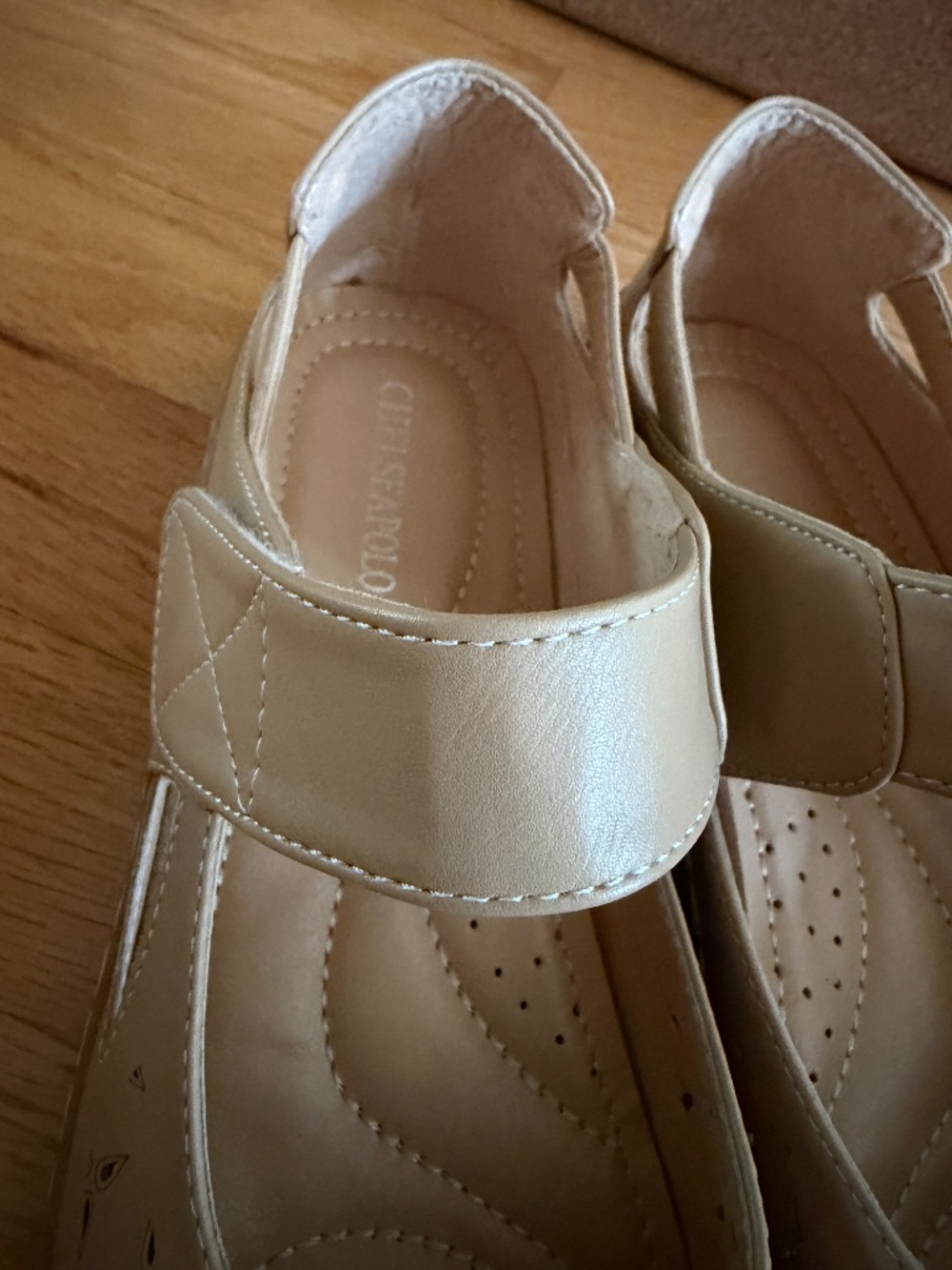Mary Jane Shoes Womens Size 8.5 Tan - Picture 7 of 16